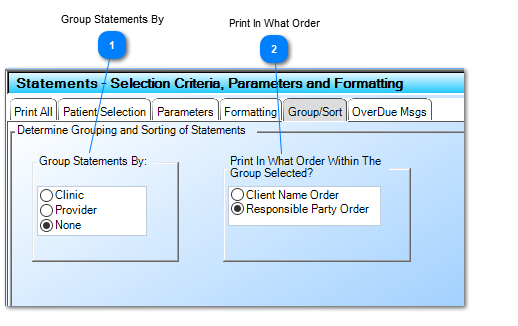 Group/Sorting