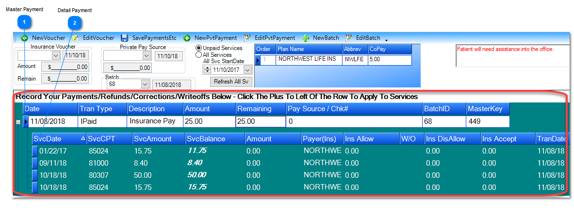 Payments Entry